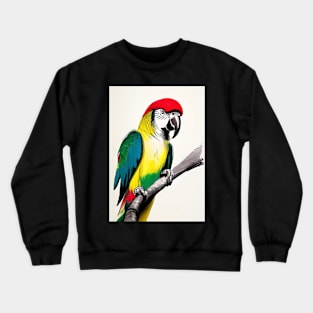 CUTE AND COOL PARROT Crewneck Sweatshirt